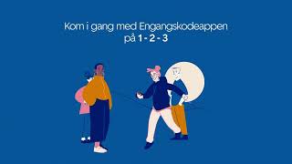 Kom i gang med Engangskodeappen fra SpareBank 1 [upl. by Genovera]