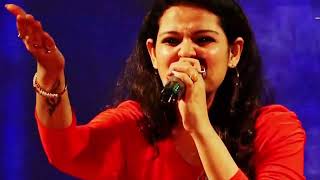 KOMOLA NRITTO KORE Sneha Ganguly  Bengali Folk Song  Live on Stage [upl. by Beverlee795]