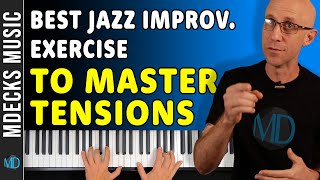 Easy Jazz Piano Improvisation with the Sus2 Chord jazzimprovisation [upl. by Aineval]