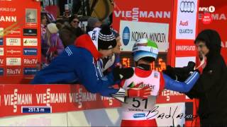 New World Record The Longest skijump ever  Anders Fannemel 2515 meters in Vikersund [upl. by Rochus]