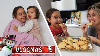 VLOGMAS 19  JESSY APPELLE SA SOEUR ET BISCUITS DE NOEL FAIT MAISON [upl. by Vonni]