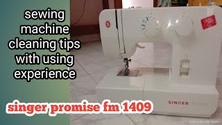 singer promise fm 1409 cleaning method tips [upl. by Raybin]