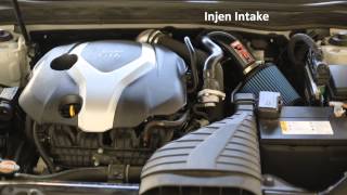 2012 Kia Optima SX Kinetic Exhaust amp Injen Intake BTRcc Tuned [upl. by Krik]