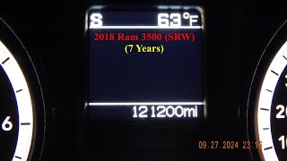 I’ve Had My 2018 Ram 3500 SRW For 7 Years – 10032024 [upl. by Reyotal]