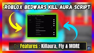 Roblox Bedwars Kill Aura Script  Free Download and Copy [upl. by Larimor812]