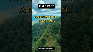 3 Secrets That Define a Real Man manhood masculinity psychologyfacts [upl. by Ahsii]