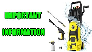 Review Electric Pressure Washer 4200 PSI Max 2 Important Information [upl. by Suiratnod]