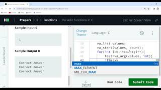 Variadic Functions in C Part 2 [upl. by Nnairet409]