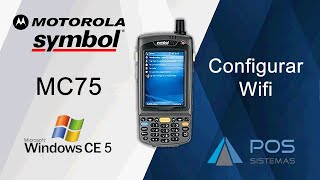 Motorola Symbol MC75 WCE5  Configurar Wifi [upl. by Hadlee]