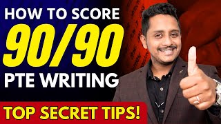 Use This Secret Technique to Score 9090  PTE Writing Tips  Skills PTE Academic [upl. by Hokanson235]