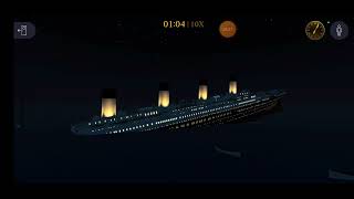 RMS Titanic Sinking Moonless Night 4D Simulator With Music By Captain Johnny [upl. by Randene]