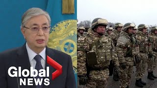 Kazakhstan crisis President Tokayev gives shoottokill orders amid protests [upl. by Aneet79]