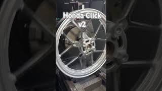 Stock Mags mofication Honda Click 125 Version 1 shortvideo shorts short [upl. by Nathanil]