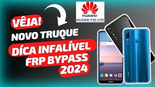 ✅ Como FORMATAR e REMOVER Conta Google HUWAWEI P20Lite FRPBYPASS [upl. by Akimrehs]