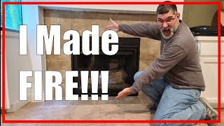 CLEAN and FIX your Gas Fireplace  Warm up in front of a cozy and safe FIRE  202035 [upl. by Daraj633]