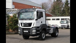 MAN TGS 18460 4x4 062019  Hydraulik  Navi bei Yourtrucks Germany in Hilden [upl. by Dygert]