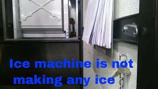 Iceomatic CIM0530 Ice Machine is not making any ice [upl. by Hastings]