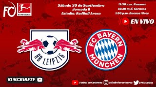 RB Leipzig VS FC Bayern  BUNDESLIGA  Jornada 6 [upl. by Atteiluj]