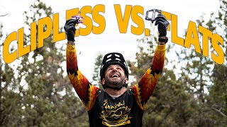 Clipless Pedals VS Flats  Whats better  Back to Basics mtb [upl. by Meihar]