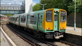 Class 313 PEP  BREL 1972  313206  Mega Tones  Southern  Lewes  100523 [upl. by Itsym256]