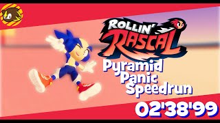 Rollin Rascal Speedrun  Pyramid Panic 023899 PB [upl. by Etnovahs874]