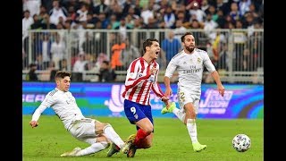 FEDERICO VALVERDE VS MORATA  REAL MADRID VS ATLETICO MADRID SUPERCOPA SPANYOL 2020 [upl. by Ettezyl]