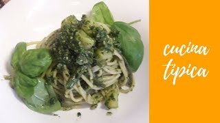 Come preparare gli spaghetti al pesto genovese [upl. by Spark553]