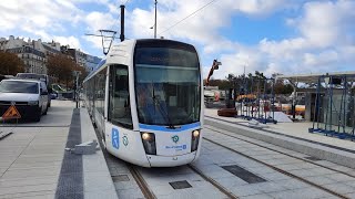 Les nouvelles stations de la ligne du tramway T3Breportage [upl. by Holofernes]