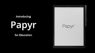 Introducing Papyr for Education [upl. by Yeneffit]