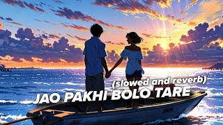 Jao Pakhi Bolo Tare  Slowed And Reverb  Lofi [upl. by Moth32]