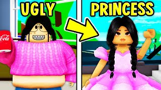 UGLY to PRINCESS Roblox Brookhaven RP [upl. by Kyle]