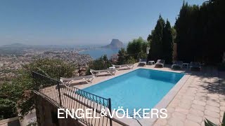 Beautiful Mediterranean Villa For Sale In Calpe  Costa Blanca [upl. by Tesil]