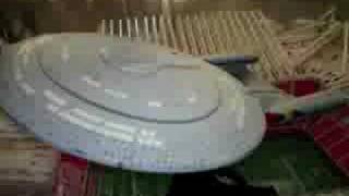 Part 1 Art Asylum  Diamond Select Toys Star Trek USS Enterprise NCC1701D [upl. by Nnylrefinnej]