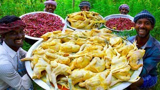 CHICKEN CHUKKA  Healthy Country Chicken Fry  Traditional Village Cooking  Village Food Recipes [upl. by Lalad]