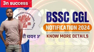 BSSC CGL 4 NEW VACANCY 2024 बिहार मे बहार है । बम्पर भर्ती ।। bssccgl3 [upl. by Atinhoj540]