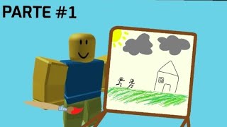 DESENHANDO OBRAS DE ARTE NO ROBLOX [upl. by Aener]