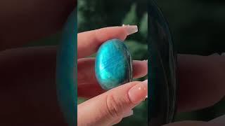 Blue Flash Labradorite  Nature Lover love healingjourney beautiful spiritualjourney fyp [upl. by Ailbert123]