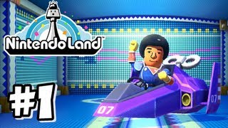 Nintendo Land Wii U  Part 1  Captain Falcons Twister Race amp Zelda Battle Quest [upl. by Ulla242]