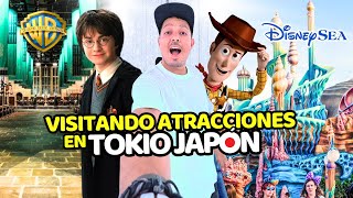 🇯🇵 Estás son las MEJORES ATRACCIONES de TOKIO JAPÓN  TEAM LAB DISNEY SEA y HARRY POTTER STUDIOS [upl. by Bradley]