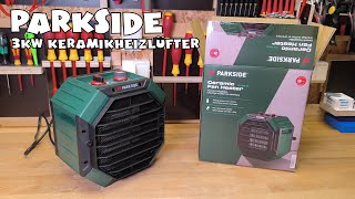 PARKSIDE® KeramikHeizgebläse PKH 3000 D2 3000 W [upl. by Egroeg345]