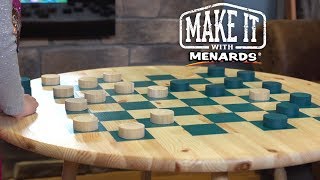 Checkers Board  Make It With Menards [upl. by Eudocia]