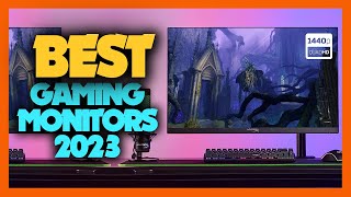 10 Best Gaming Monitors 2023 [upl. by Socha653]