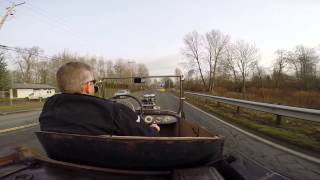 new Gopro first try Blown 303 Olds Model T Hot Rod [upl. by Nahtahoj]