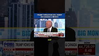 Trump Threatens 25 Tariff on Canada amp Mexico [upl. by Broderic]