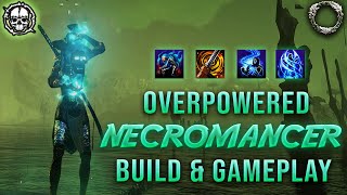 OVERPOWERED Necromancer PvP BURST BUILD 💀 HIGH BURST  SOLO 1vX Necro Build 💀  ESO Necrom [upl. by Ireg]