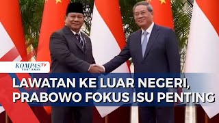 Lawatan Perdana Prabowo sebagai Presiden RI akan Kunjungi 5 Negara [upl. by Eitsyrk]