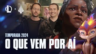 O que vem por aí Temporada 2024  Vídeo Dev – League of Legends [upl. by Javler]