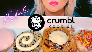 ASMR CRUMBL COOKIES MUKBANG 먹방 EATING SOUNDS  Mandy Foods ASMR [upl. by Enomrej]