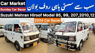 Suzuki Mehran Hiroof Bolan Model 92 93 9598 Pickup Suzuki Sunday Car Bazar Karachi Suzuki Car [upl. by Ezana60]