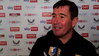 Nigel Clough on Colchester draw [upl. by Domenech]